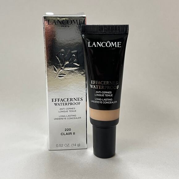 Lancome Effacernes Waterproof Long Lasting Undereye Concealer 0.52 oz 220 Clair - Picture 2 of 6